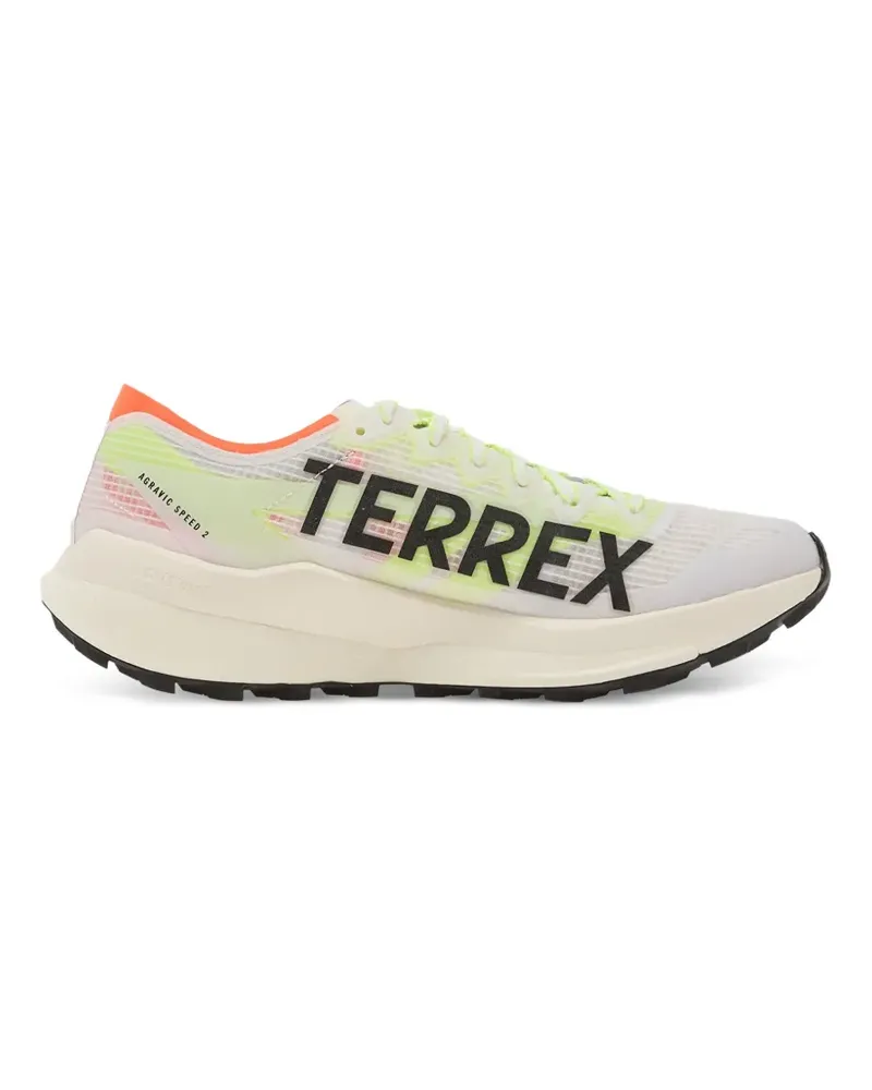 adidas Terrex Agravic Sneakers mit Streifen - Weiß Weiß