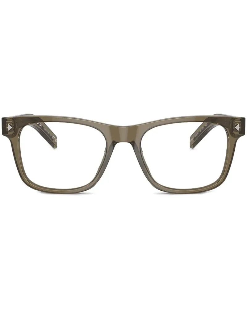 Prada PR A13V Transparent Earth Brille - Braun Braun
