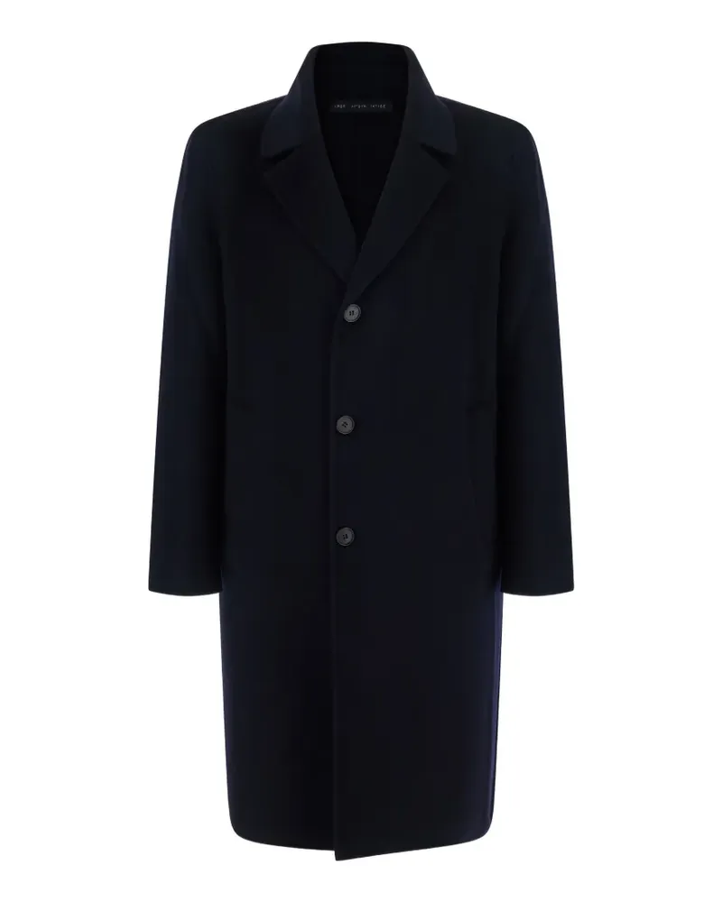 Low Brand single-breasted notched-lapel coat - Blau Blau