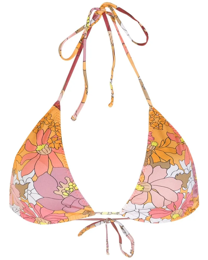Clube Bossa Bikinioberteil mit Blumen-Print - Mehrfarbig Mehrfarbig