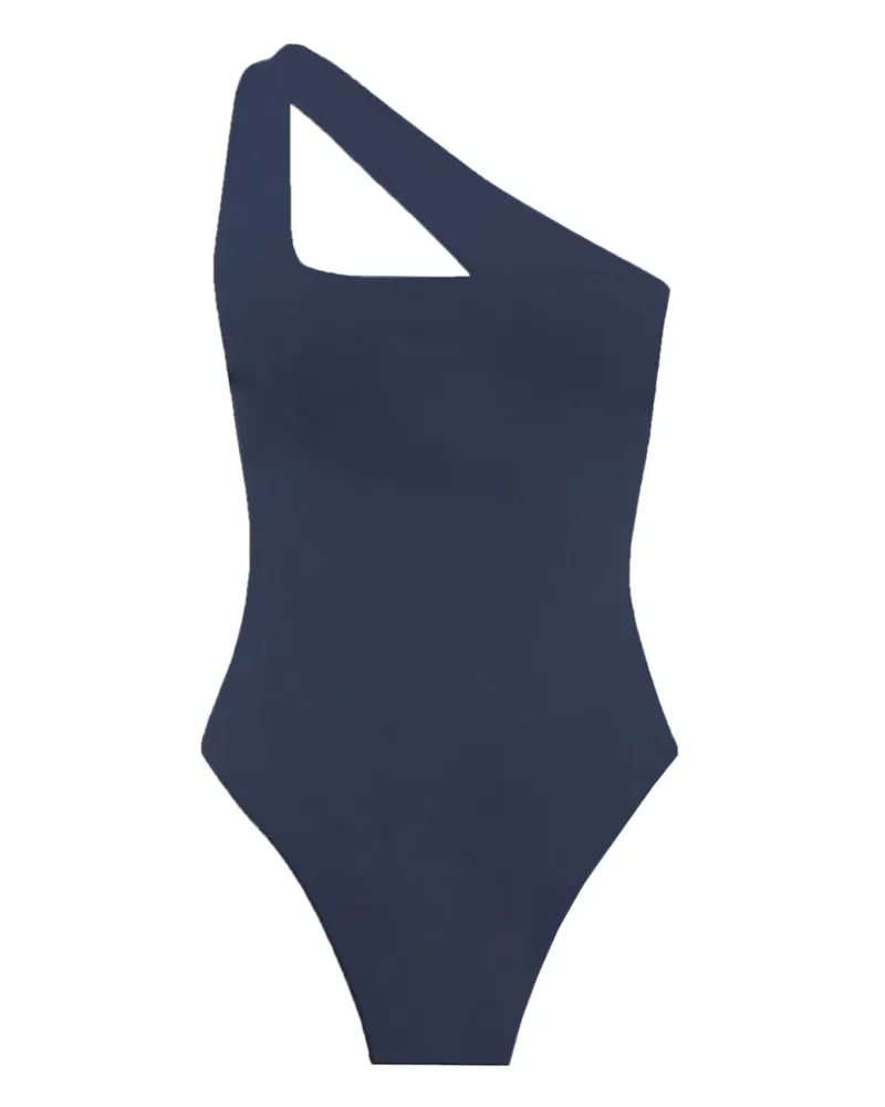 Haight Asymmetrischer Badeanzug - Blau Blau