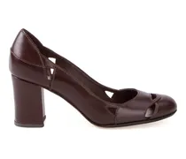 Pumps mit Blockabsatz - Rot