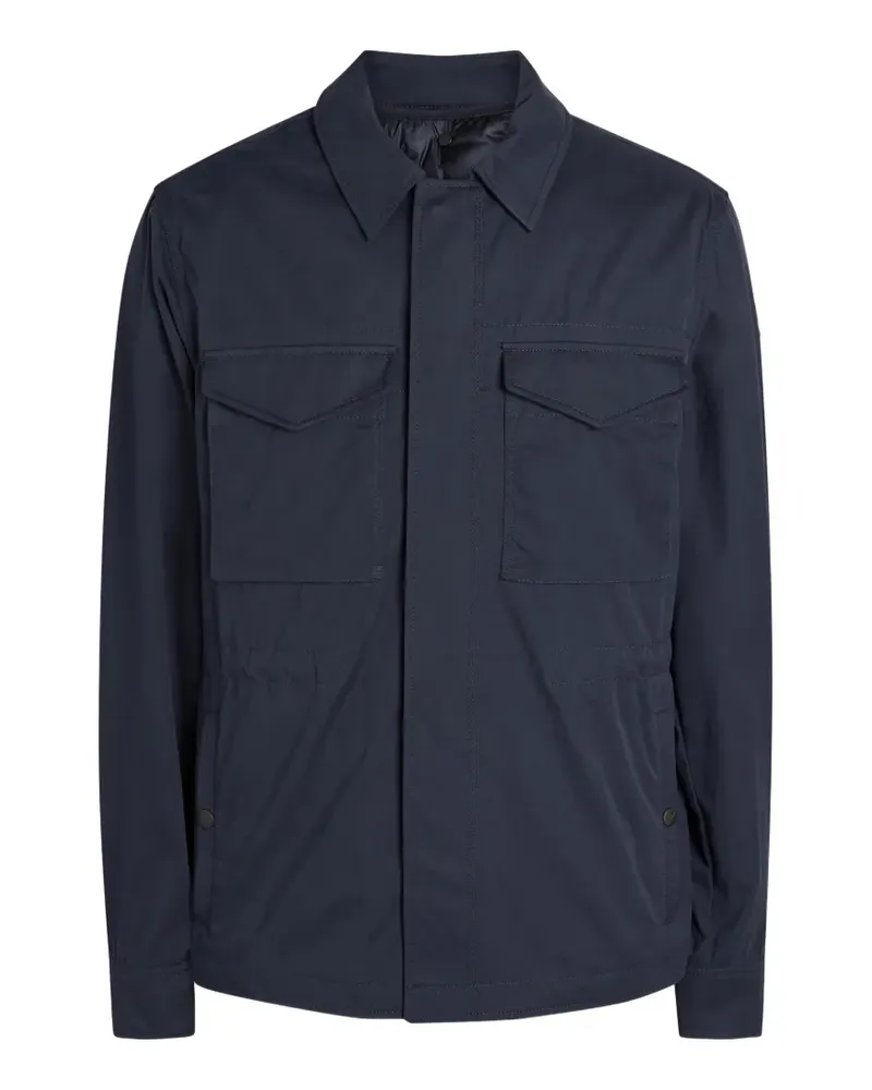 Moncler Roquille reversible down shirt jacket - Blau Blau