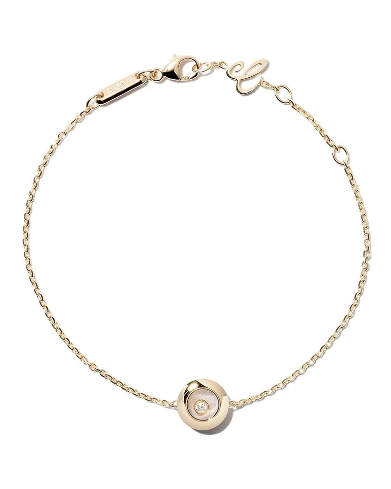 Chopard 18kt 'Happy Diamonds Icons' Gelbgoldarmband mit einem Diamanten Gold