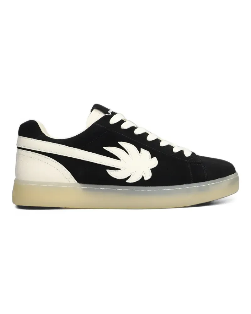 Palm Angels Sneakers mit Palmen-Patch - Schwarz Schwarz