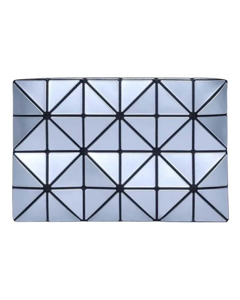 Issey Miyake geometric clutch bag - Silber Silber