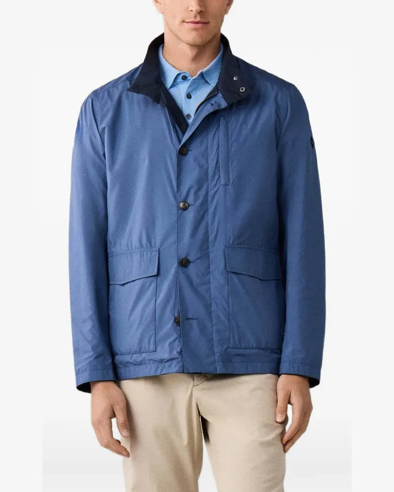 Hackett Wendbare Jacke - Blau Blau