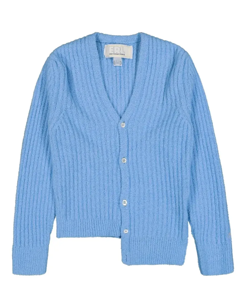 ERL Asymmetrischer Cardigan - Blau Blau