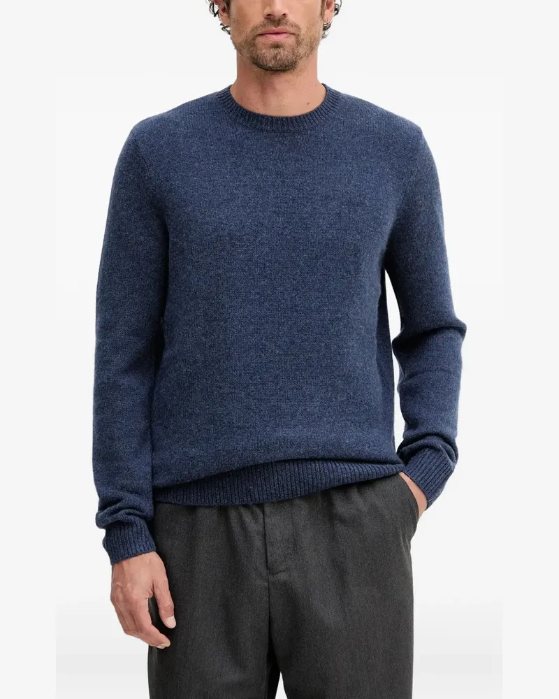 Barbour Pullover mit Rundhalsausschnitt - Blau Blau