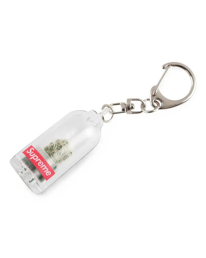 Supreme Being cactus-pendant keychain - Weiß Weiß