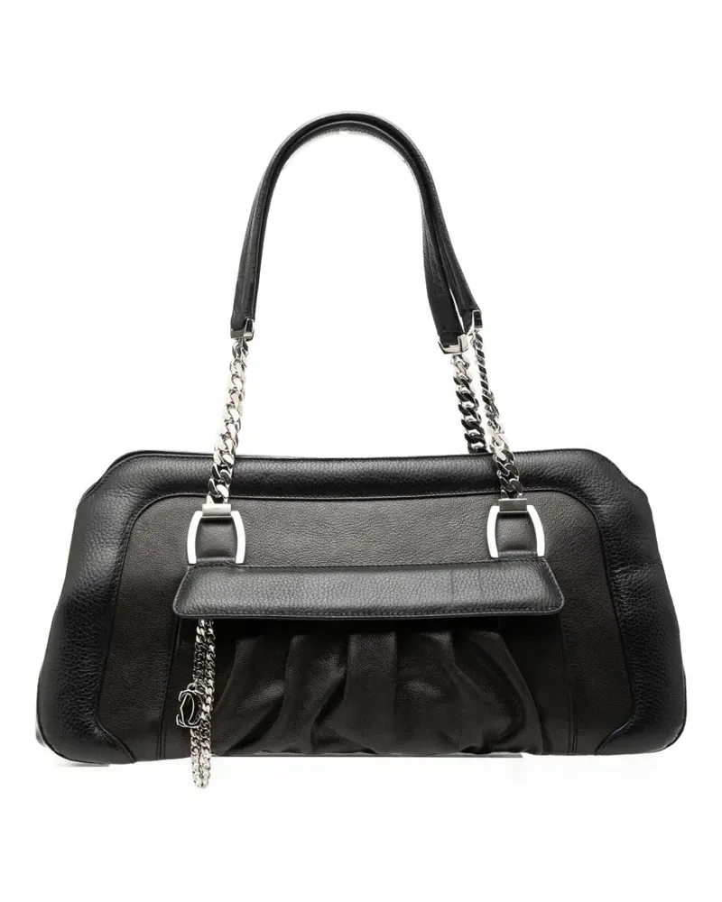 Cartier 2010-2025 La Dona Schultertasche aus Leder - Braun Braun