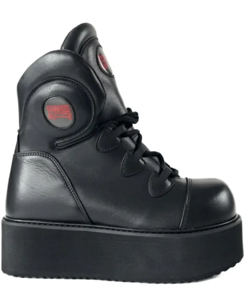 swear SM Truck 2 Plateau-Sneakers - Schwarz Schwarz