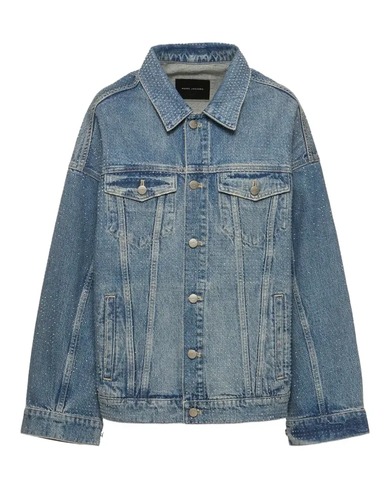 Marc Jacobs Jeansjacke mit Strassverzierung - Blau Blau