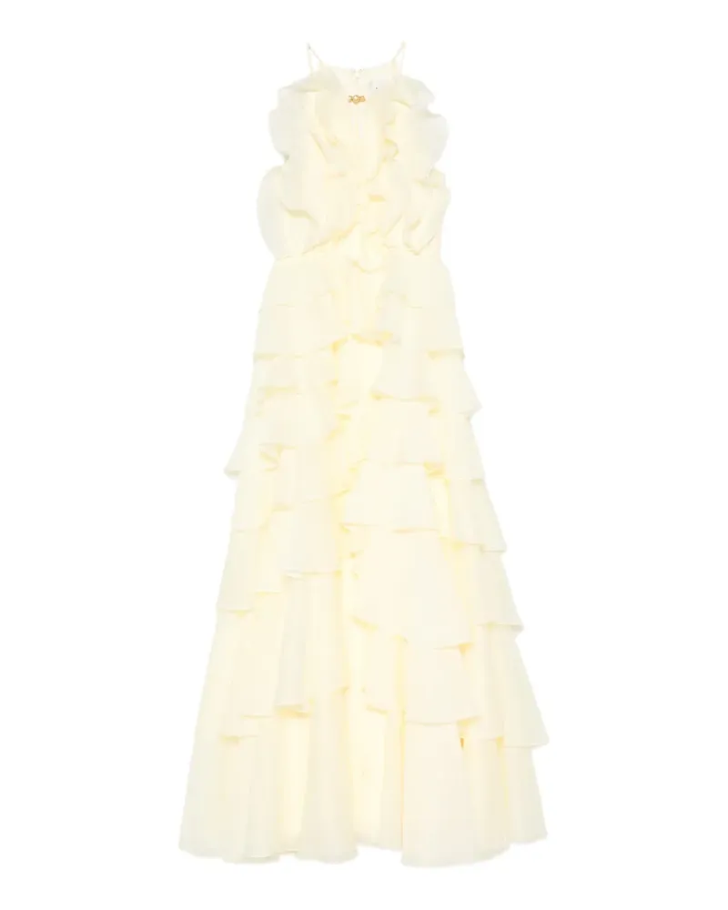 Aje. Cleo ruffled maxi dress - Gelb Gelb