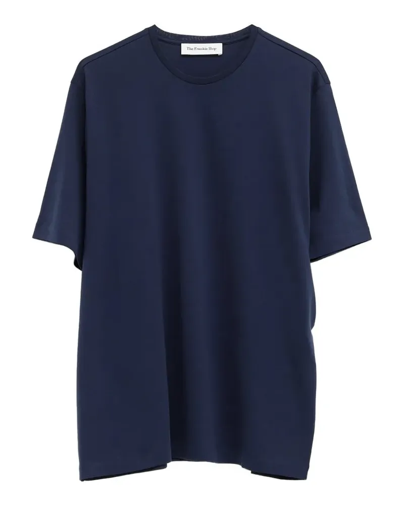 FRANKIE Shop Harper crew-neck T-shirt - Blau Blau
