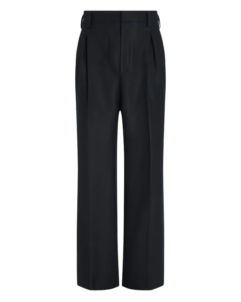 Ermenegildo Zegna Hose mit Bundfalten - Schwarz Schwarz