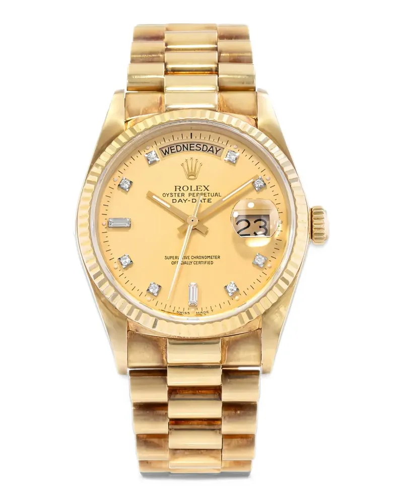 Rolex 1987 Day-Date Armbanduhr 36mm - Gold Gold