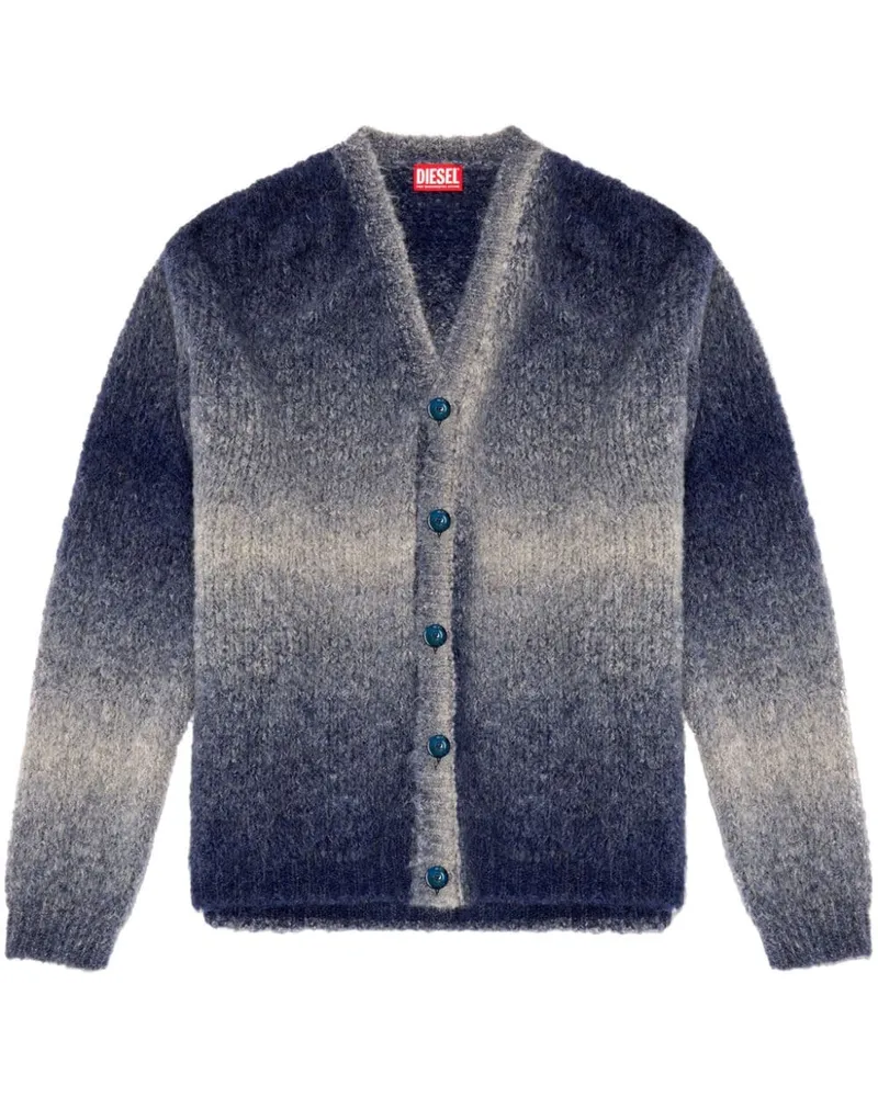 Diesel K-Ramarro Cardigan - Blau Blau