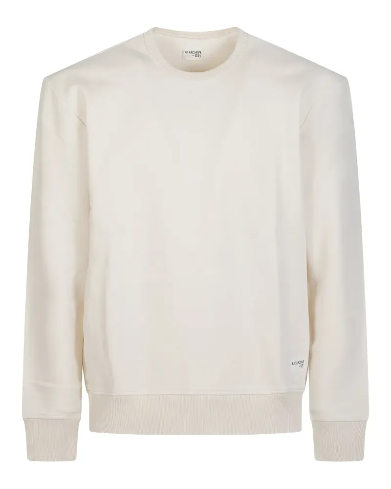 Fay Langärmeliges Sweatshirt - Nude Nude