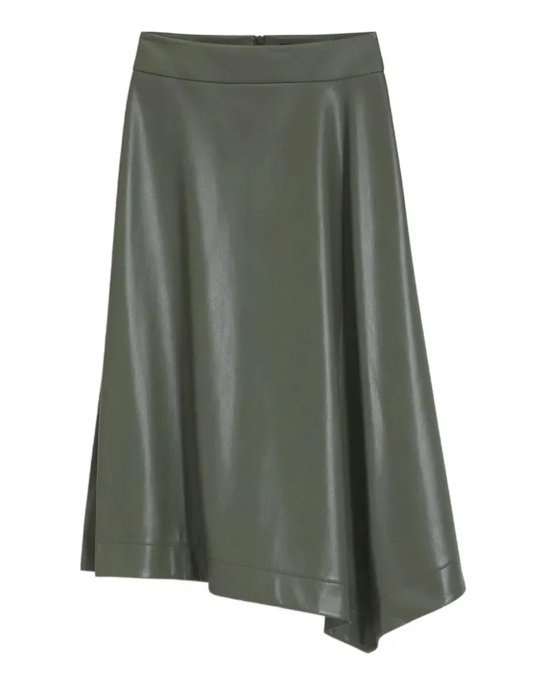HUGO BOSS faux-leather skirt - Grün Grün