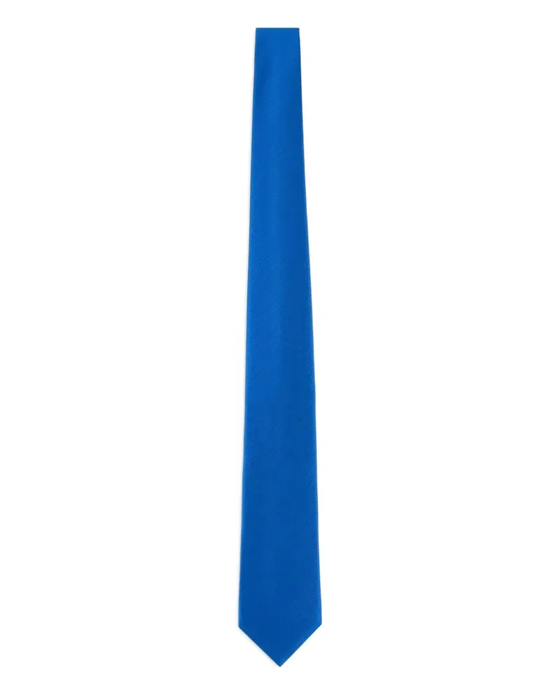 Giorgio Armani Krawatte aus Seide - Blau Blau