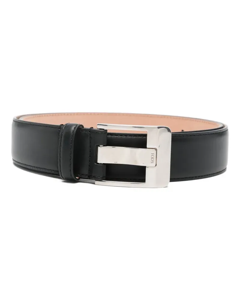 TOD'S Klassischer Gürtel - Schwarz Schwarz