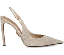 Devotion Slingback-Pumps mit Strass 105mm - Nude