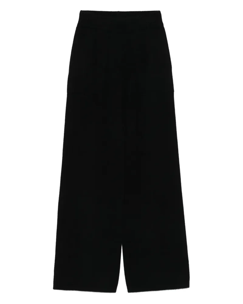 Uma Wang Hose aus Kaschmir - Schwarz Schwarz