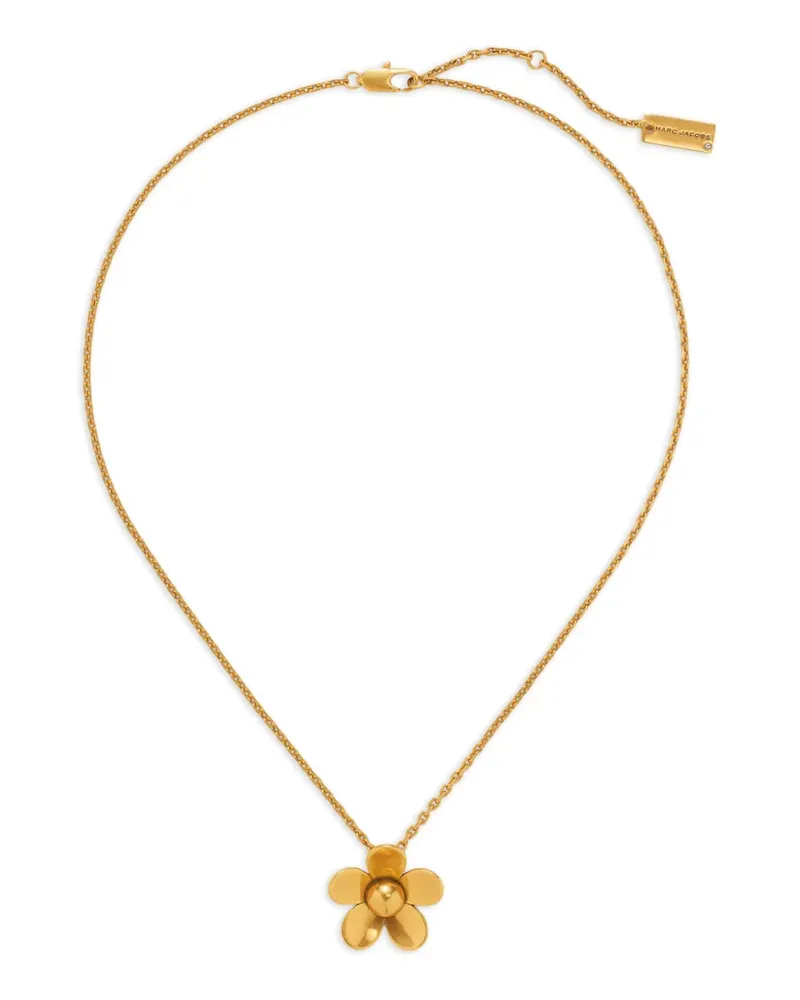 Marc Jacobs mini daisy pendant necklace - Gold Gold