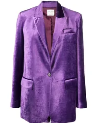 forte_forte Blazer aus Samt Violett