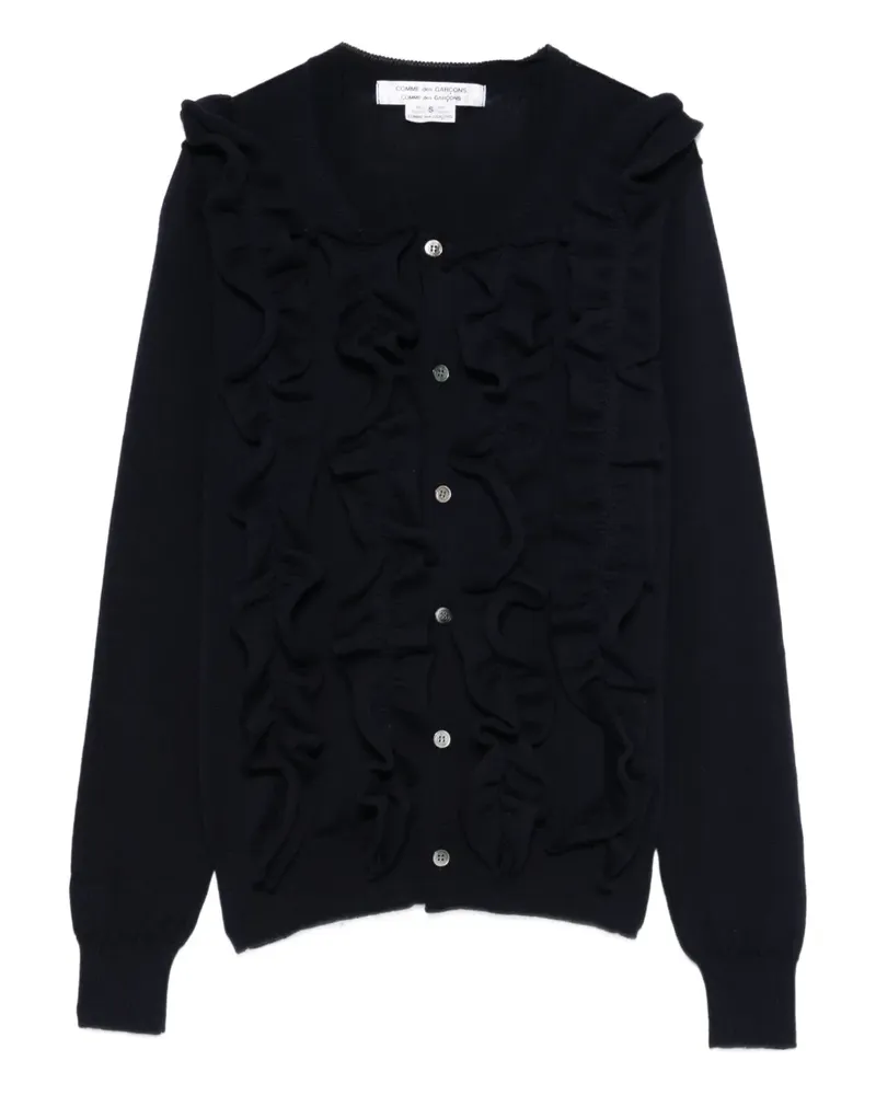 Comme des Garçons wool cardigan - Blau Blau