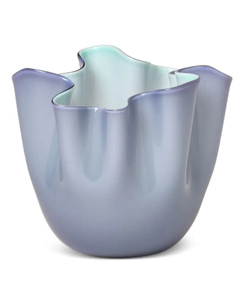Venini Fazzoletto ruffled vase - Violett Violett