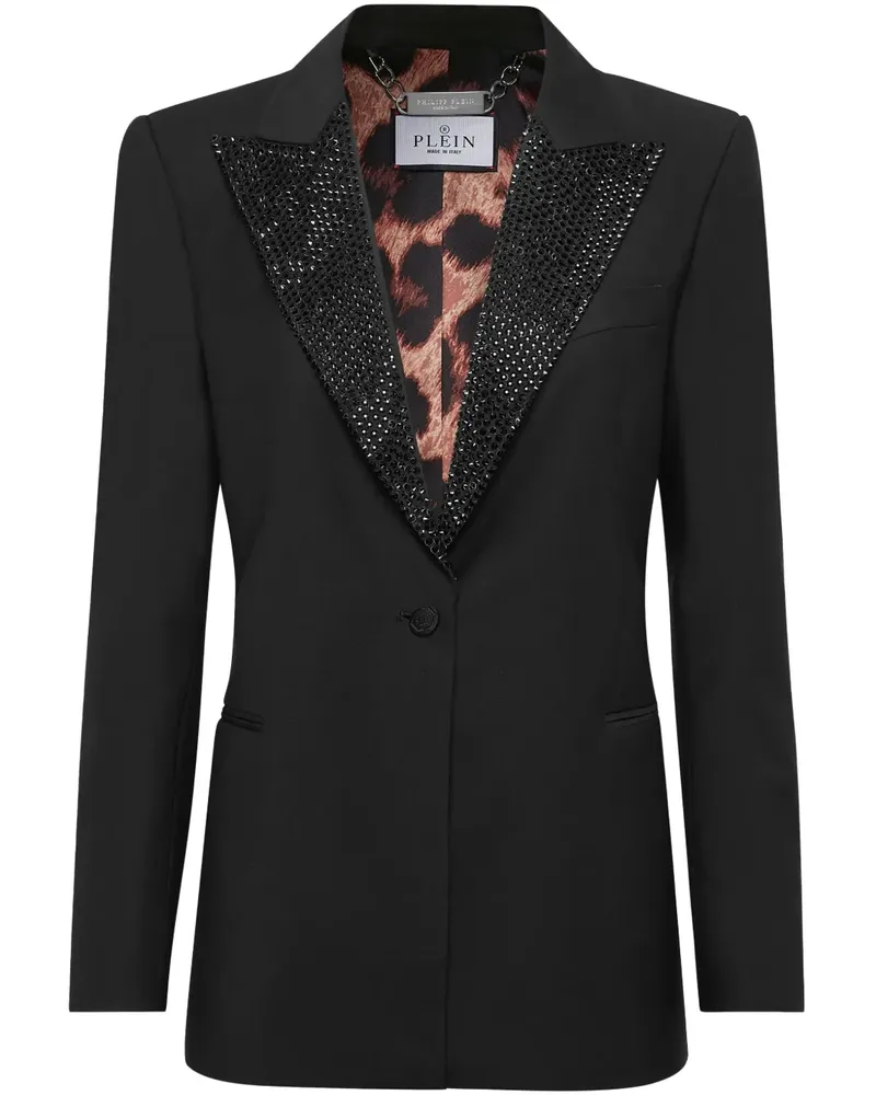 Philipp Plein Skull Blazer - Schwarz Schwarz
