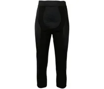 Radlerhose aus Satin - Schwarz