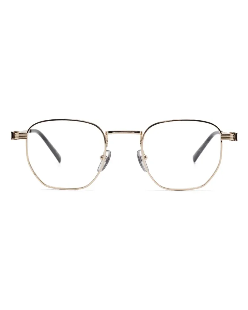 Gucci Brille mit eckigem Gestell - Gold Gold
