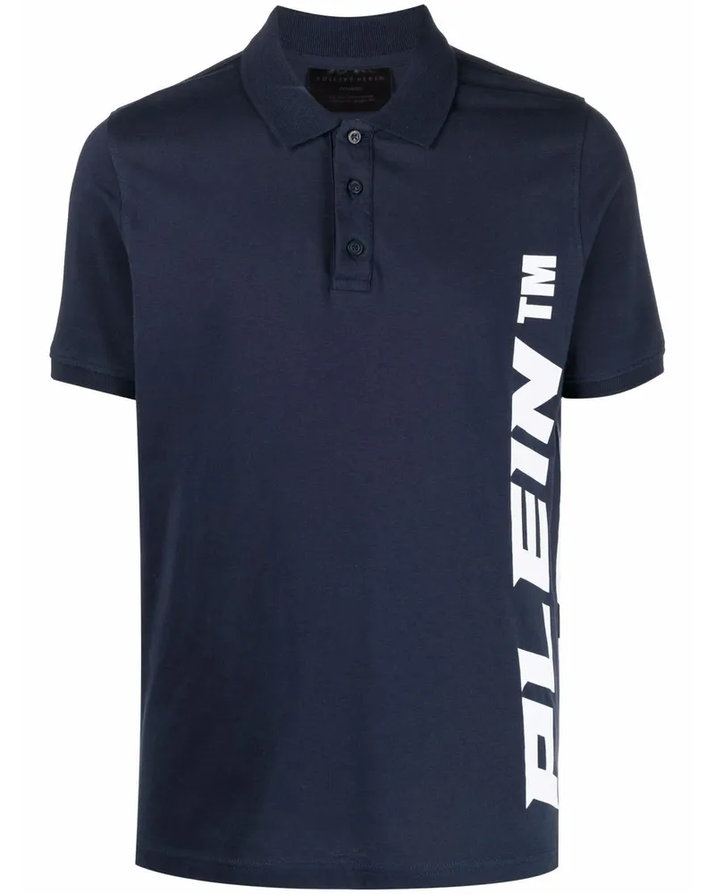 Philipp Plein Poloshirt mit Logo - Blau Blau