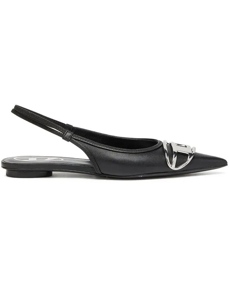 Diesel D-Venus Ballerinas - Schwarz Schwarz
