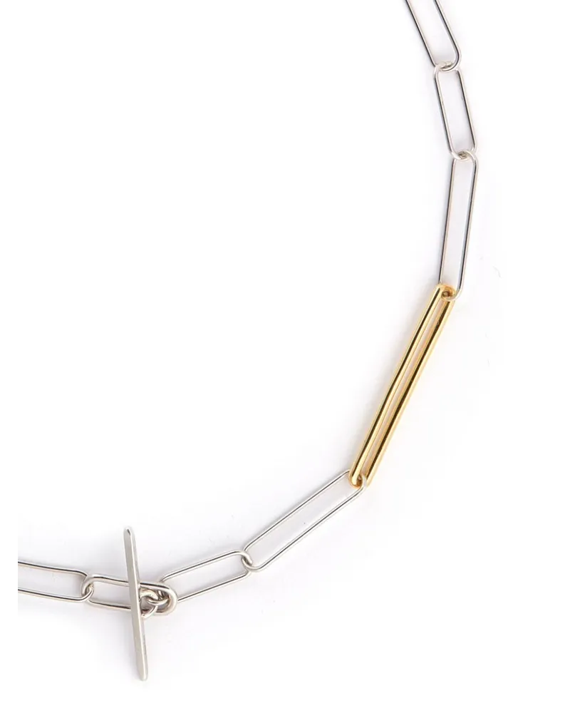 OTIUMBERG Büroklammer-Halskette Silber