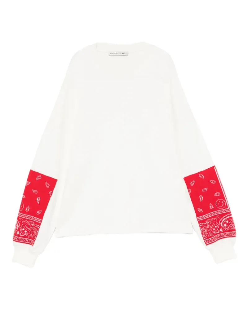 Joshua Sanders Bandana Sweatshirt - Weiß Weiß