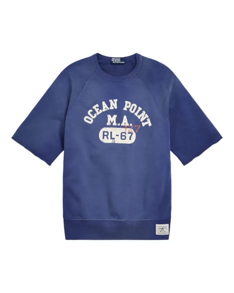 Ralph Lauren short-sleeve crew-neck sweatshirt - Braun Braun