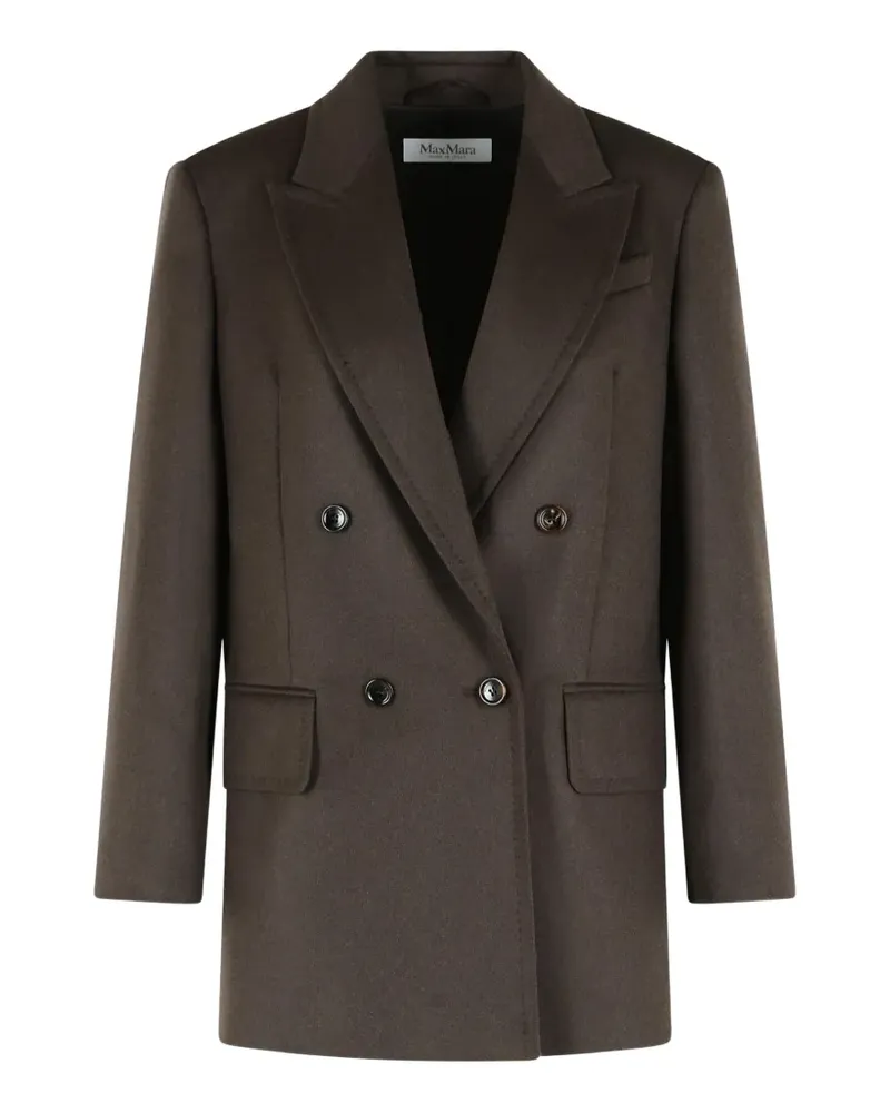 Max Mara Olimpia double-breasted blazer - Braun Braun