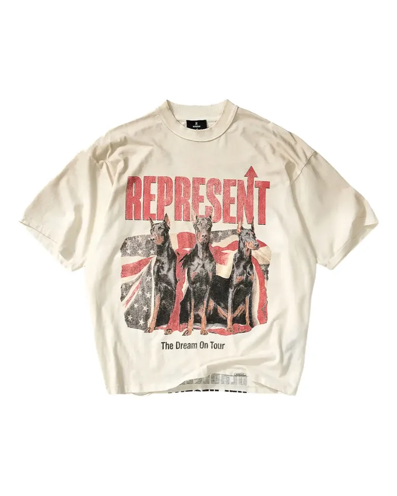 REPRESENT Dream On Tour T-shirt - Nude Nude