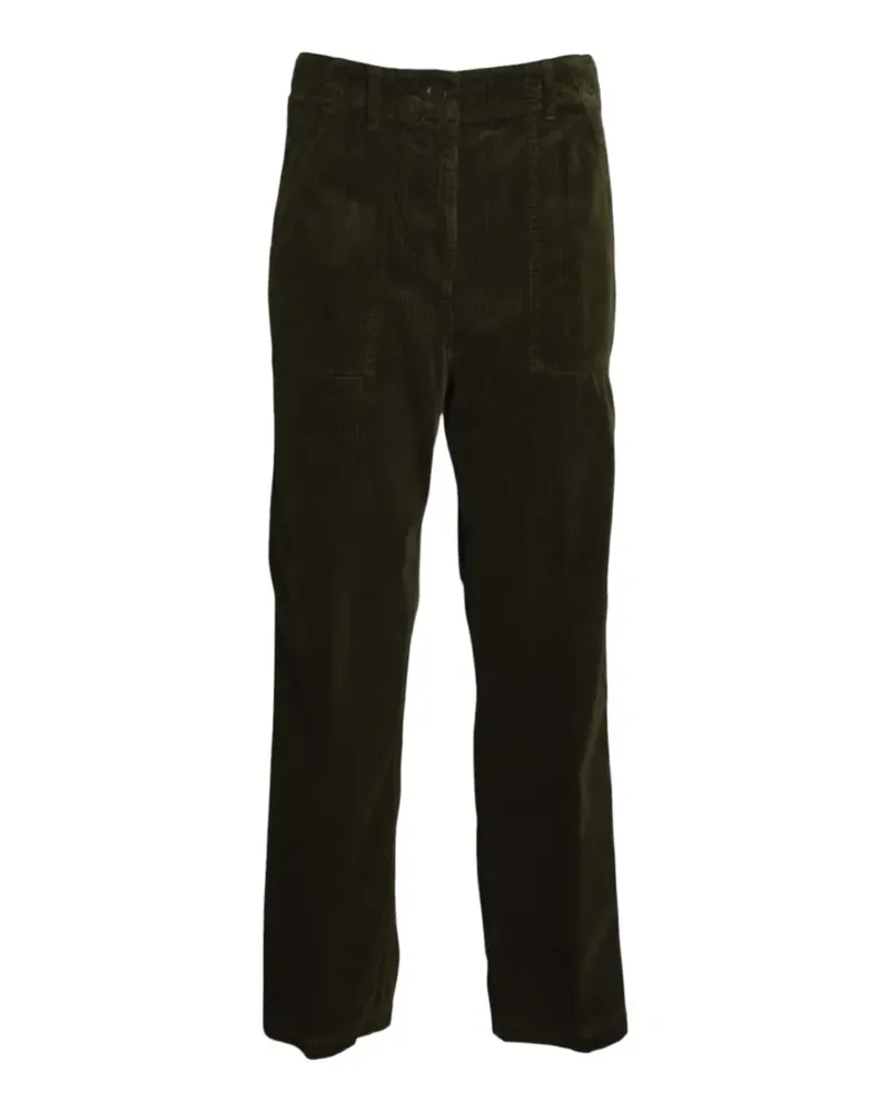 ASPESI straight-leg corduroy trousers - Grün Grün