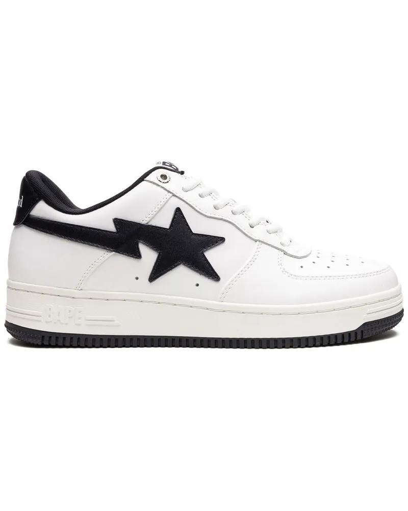 BAPE Jjjjound x Bapesta White Navy Sneakers - Weiß Weiß