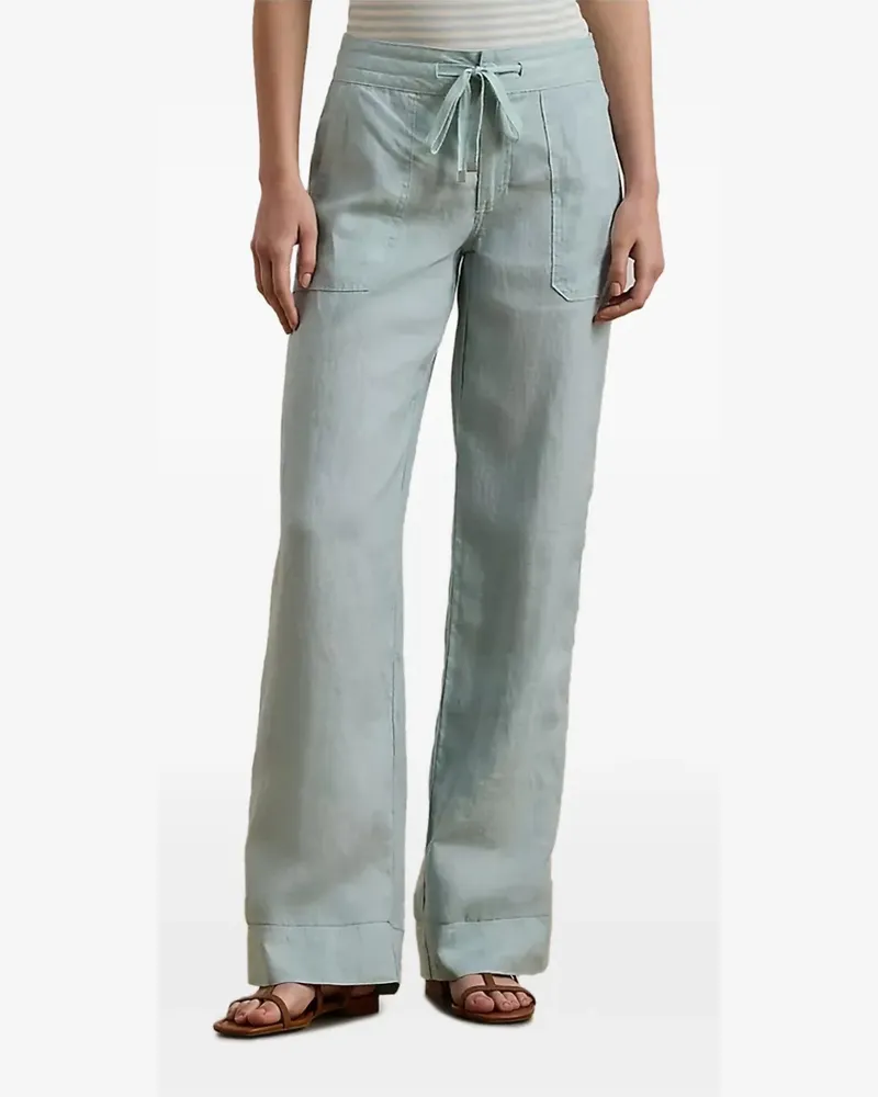Ralph Lauren Hose mit Kordelzug - Blau Blau