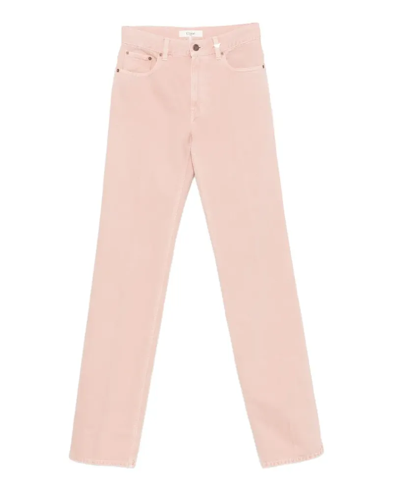 Chloé belt-loop pocket jeans - Rosa Rosa