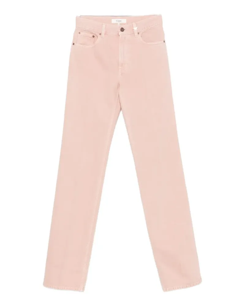 Chloé belt-loop pocket jeans - Rosa Rosa