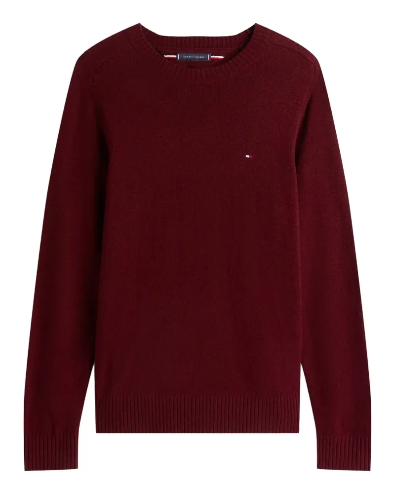 Tommy Hilfiger Pullover mit Logo - Rot Rot
