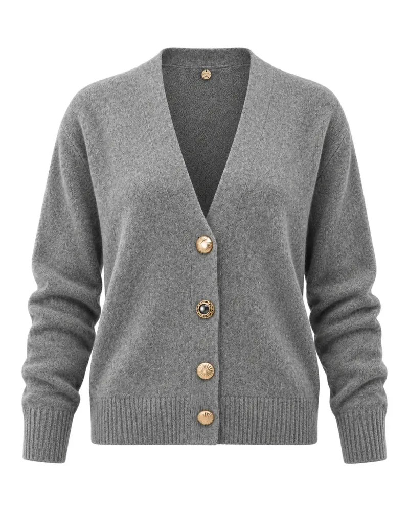 Liu Jo cardigan in pure wool - Grau Grau