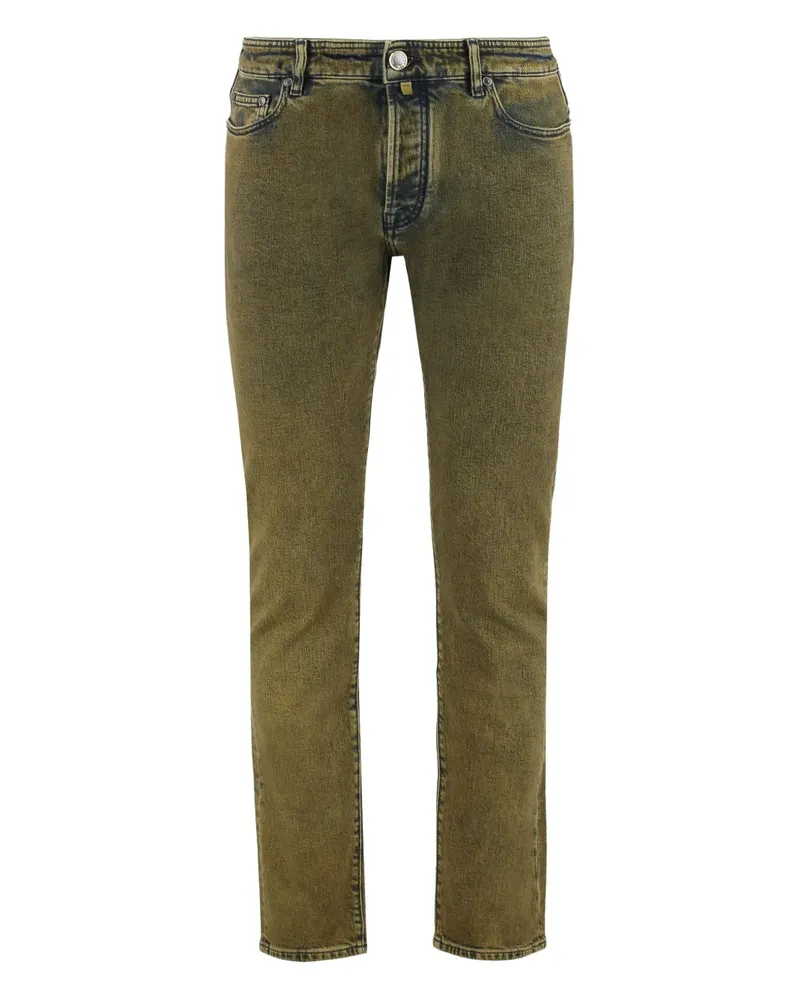 MOORER Five-Pocket-Jeans - Grün Grün